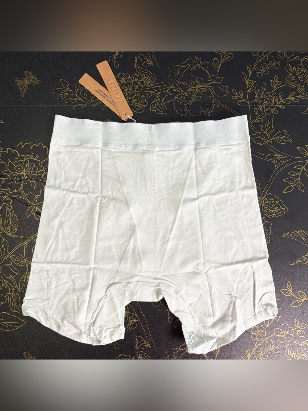🤍 ☃️ SKIMS Boyfriend Boxer | Frost | XS | NWT ☁️ - Picture 3 of 4